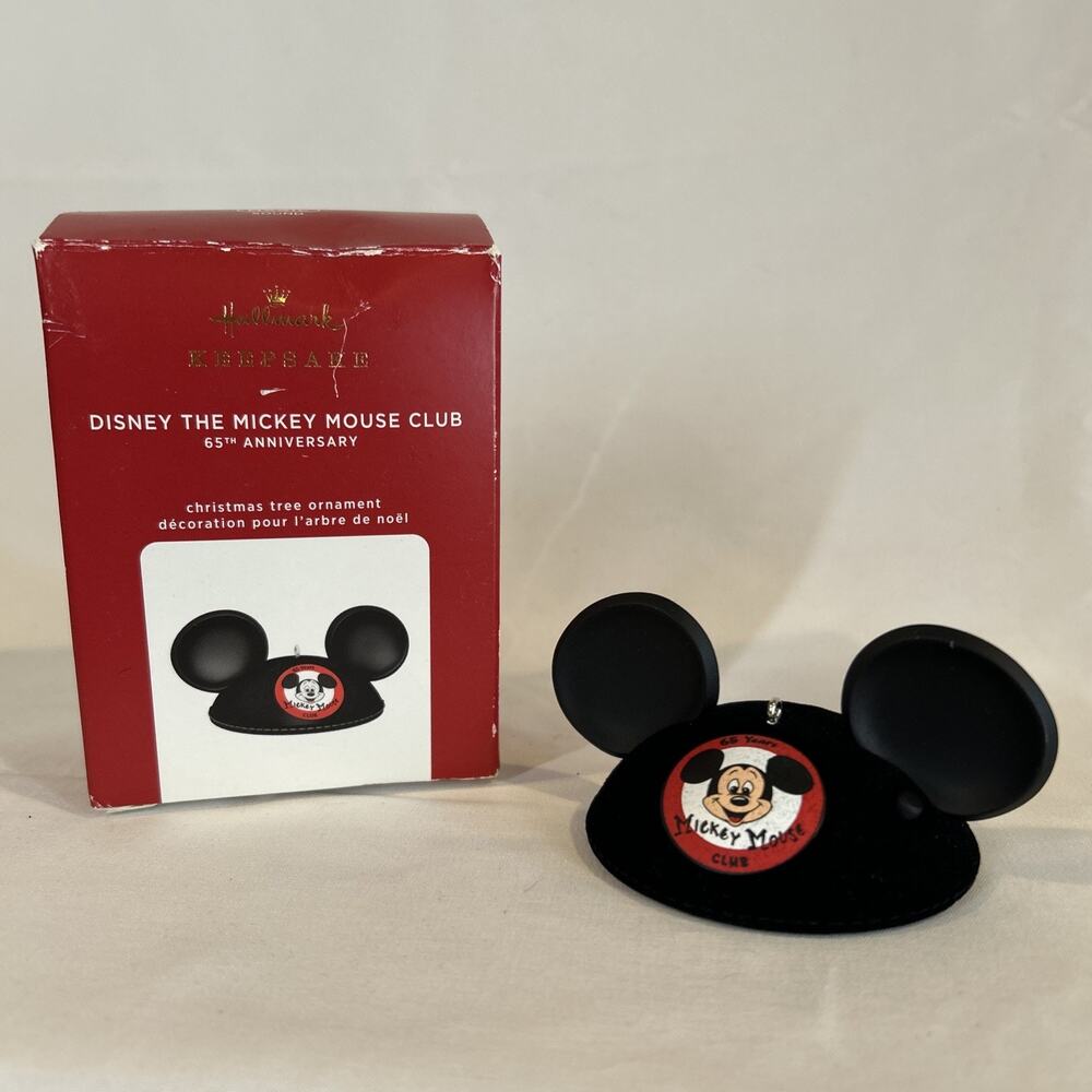 Hallmark Disney The Mickey Mouse Club 65th Anniversary Ornament